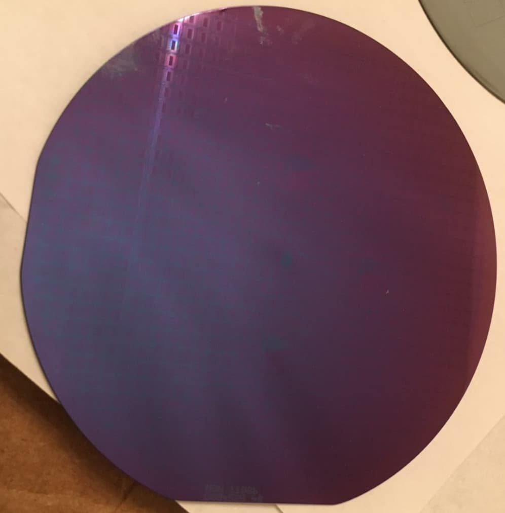 4" Unknown "MON" Silicon Wafer 1980s Extremely Rare 2