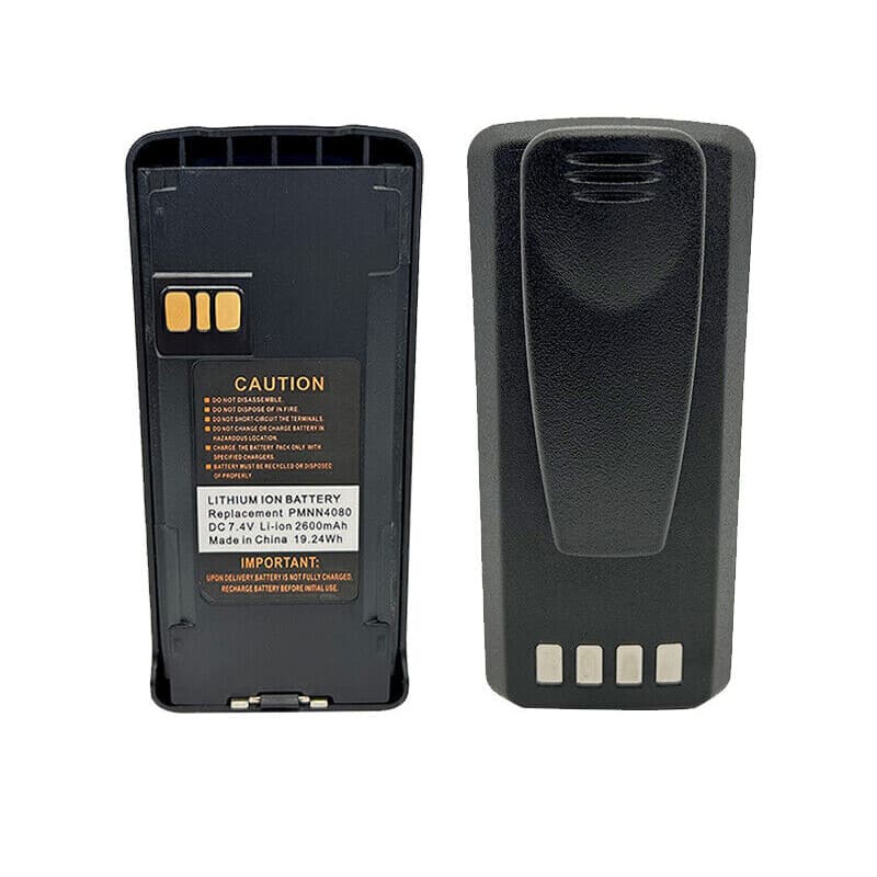 5pcs High Capacity Li-ion Battery PMNN4080 For CP185 CP100D CP476 CP1660 Radio 2