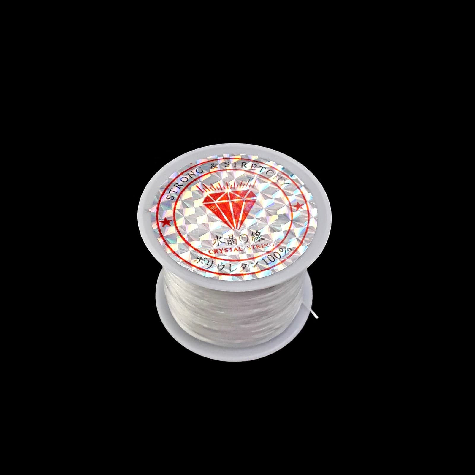 Strong & Stretchy Crystal String Elastic Thread Beading Bracelet Cord Size 0.8mm 2