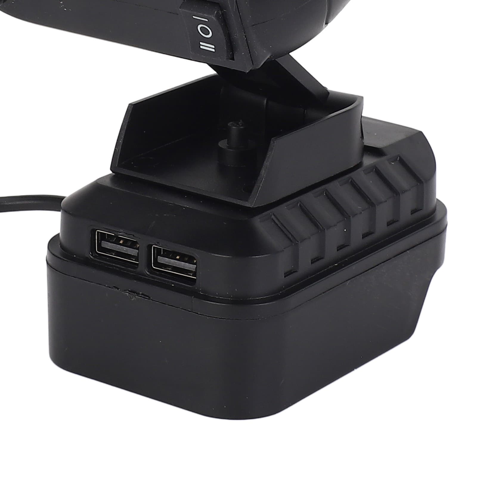 Battery Powered Heater 90 Degree Flip 2 Temperatures 2xUSB Portable Space Heater 3