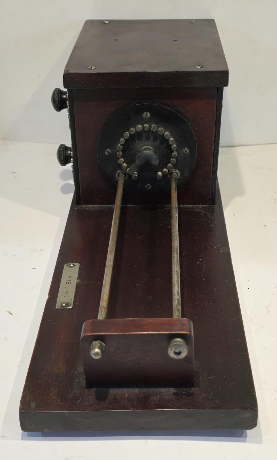 1917 DOUBLEDAY-HILL ELECTRIC NAVY TYPE LOOSE COUPLER RECEIVING TRANSFORMER  5