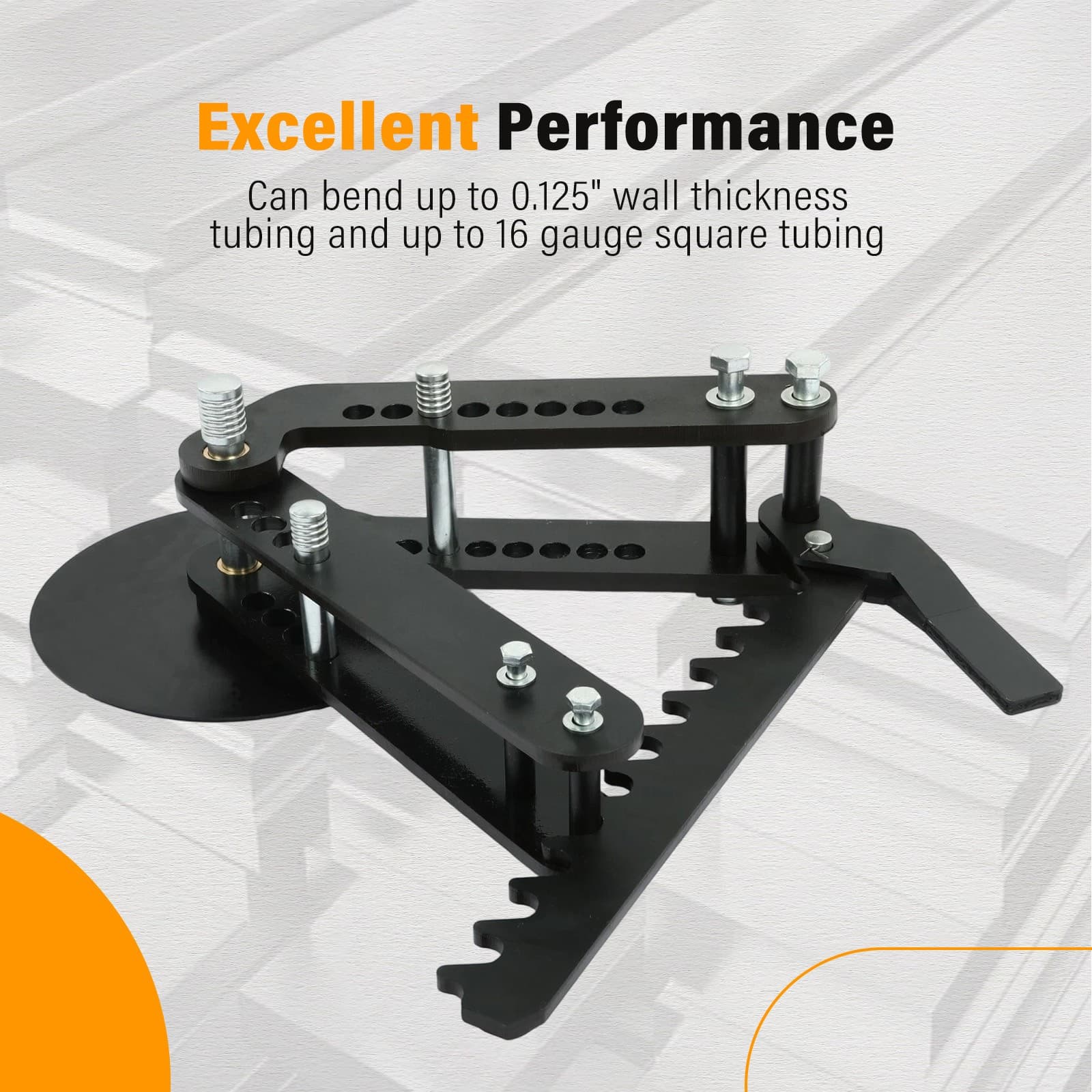 Steel Black Oxide Coating Manual Pipe and Tube Bender Ratcheting style 3