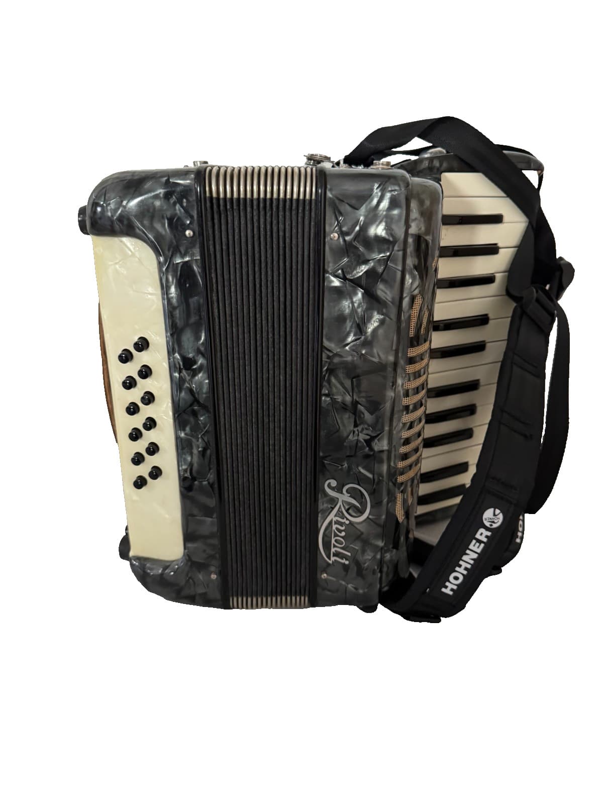 Rivoli Accordion with Hohner Backpack Case (GS)