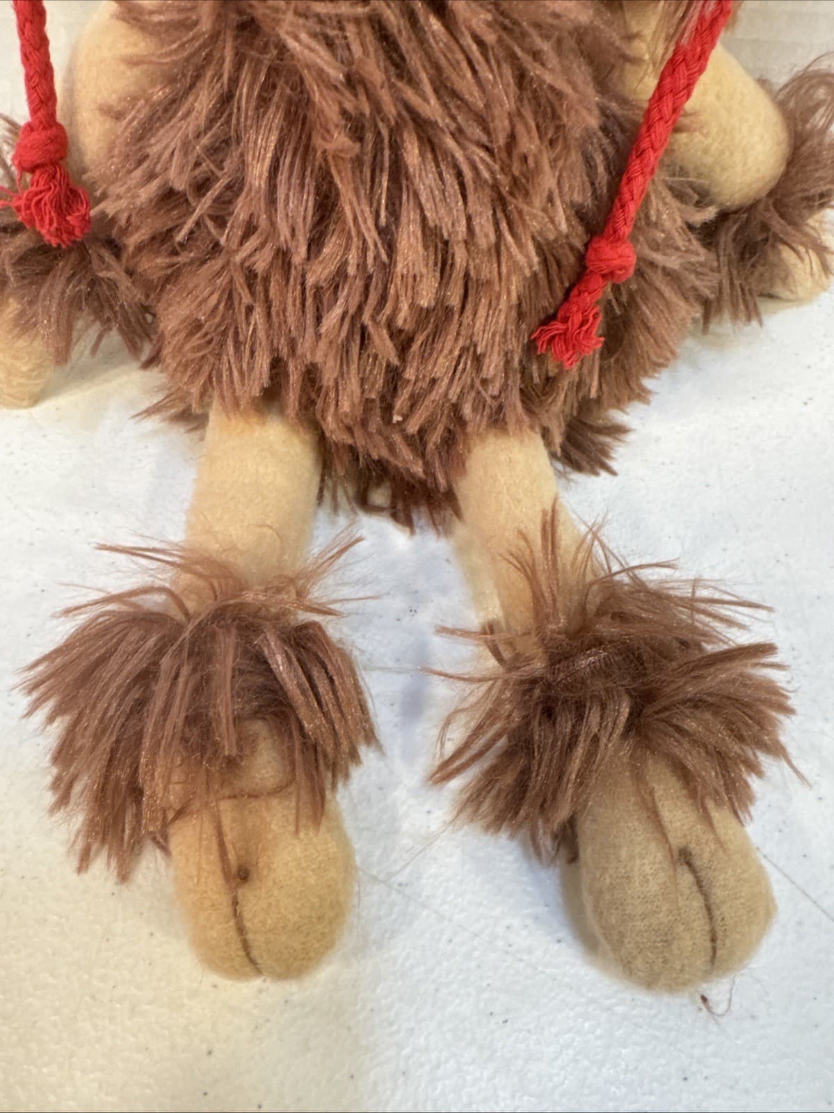 MopTops Plush Shaggy Moose w/Hat Vintage Hallmark 14" Soft Rag Doll 4