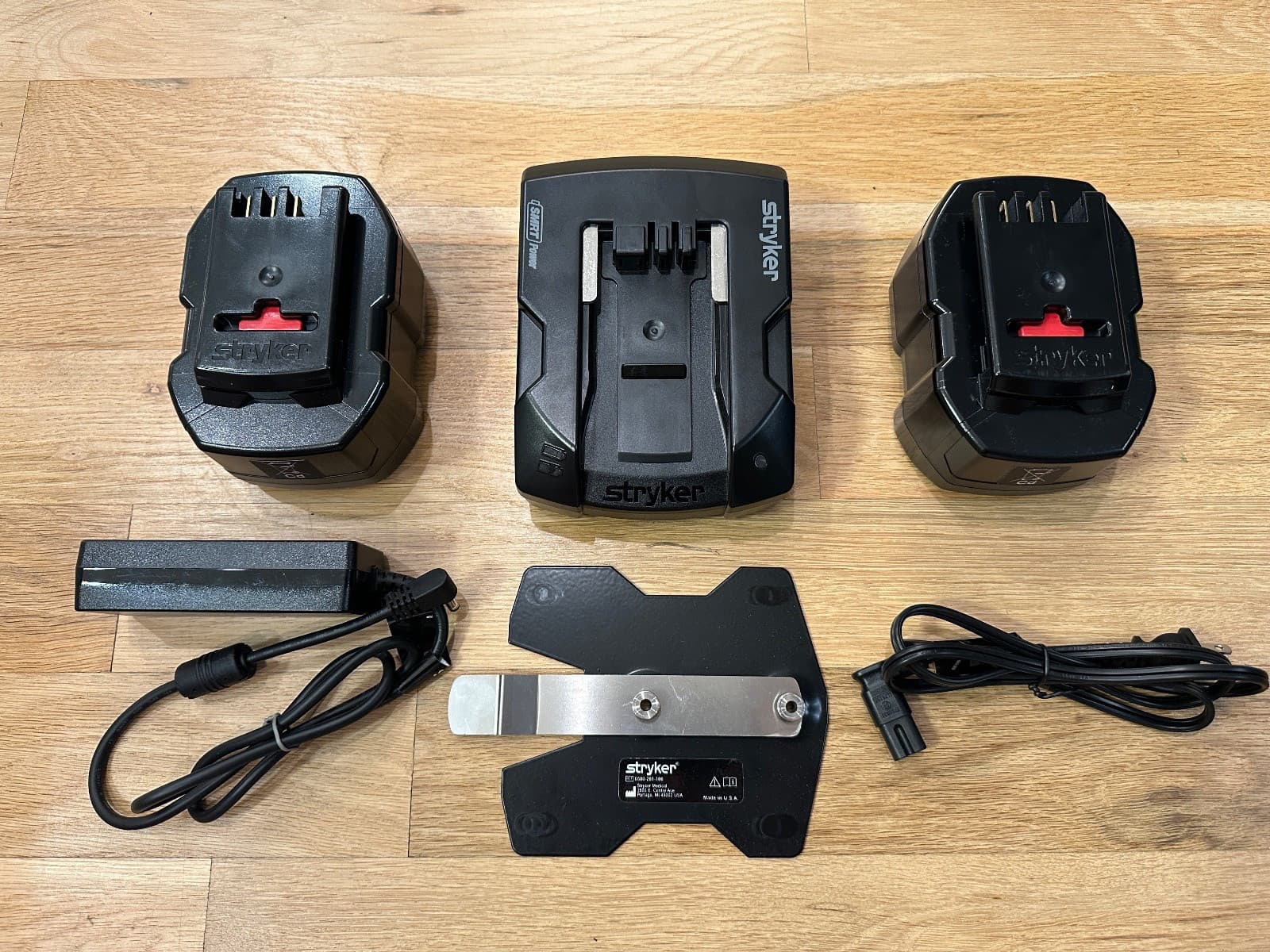 New Stryker SMRT Battery Power Kit for Power Pro Cots / 2 Batteries and Charger