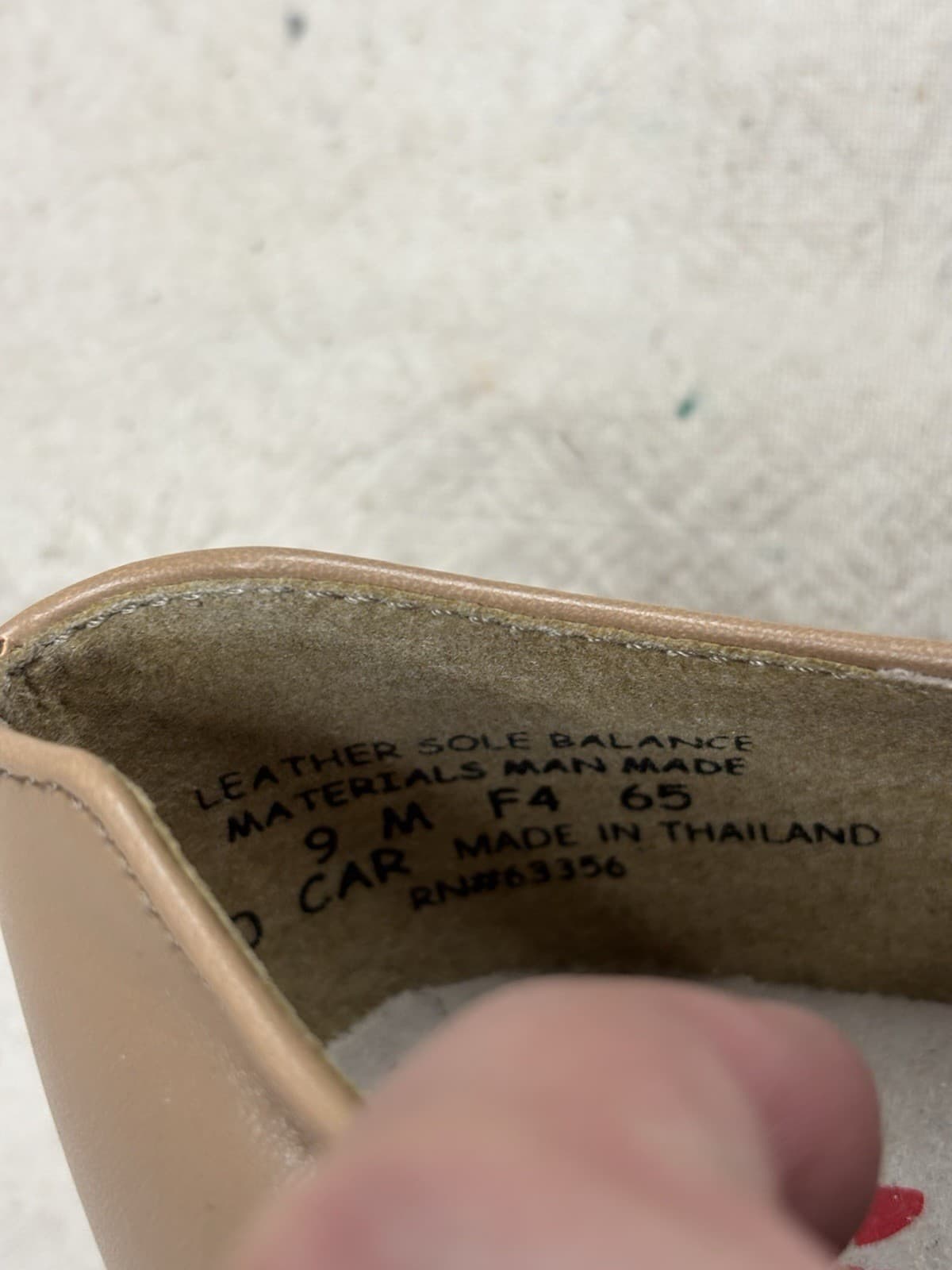 Capezio Dance Nude Camel Leather Tstrap High Heel Shoes, Pumps Women's Size 9 M 4