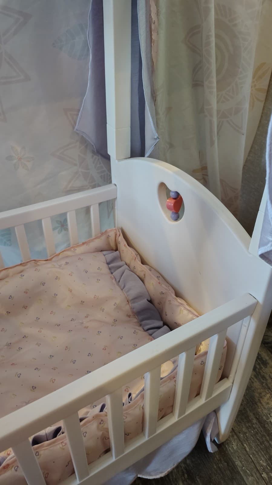 Retired Bitty Baby American Girl Bed With Canopy And Bedding *Read Description* 4