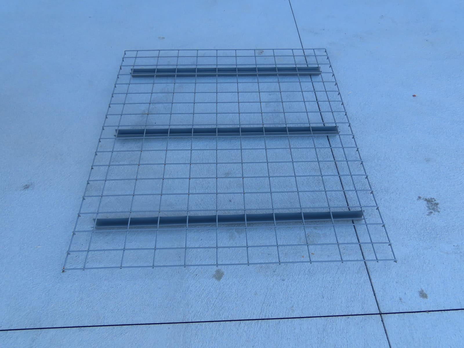 Pallet Rack Racking Shelf Wire Deck Decking Mesh 42" x 46" Waterfall 2000 LB 2