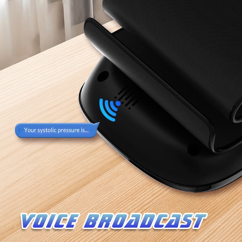 Wrist Blood Pressure Monitor Automatic Digital BP Cuff LED Heart Rate Machine US 5