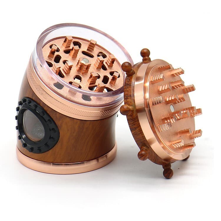 2.5 inch Captain Herb Grinder Spice Crusher 3