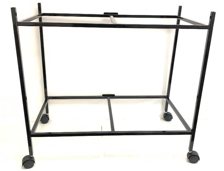 2-Tier Rolling Stand For Two of 30" x 18" x 18"H Size Aviary Bird Flight Cage