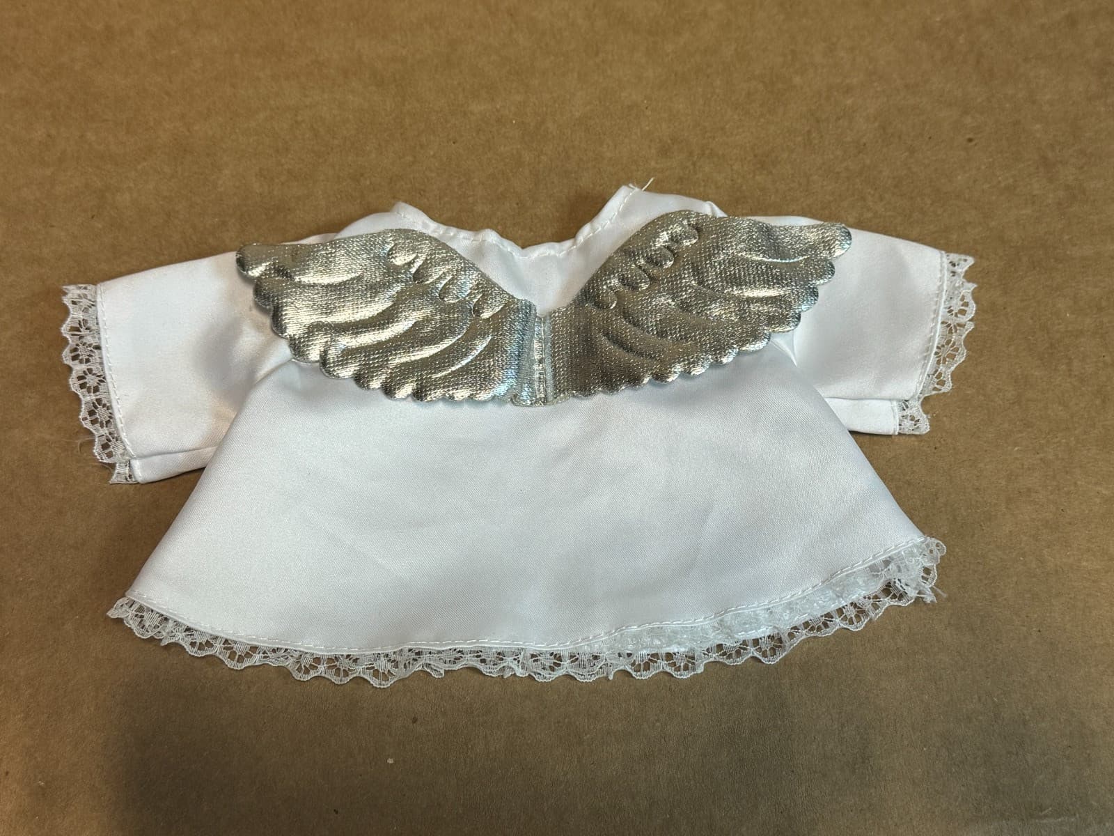 Lot of 2 Webkinz Outfits — Angel Dress + Blue Floral Dress-Gently Used, No Code 5