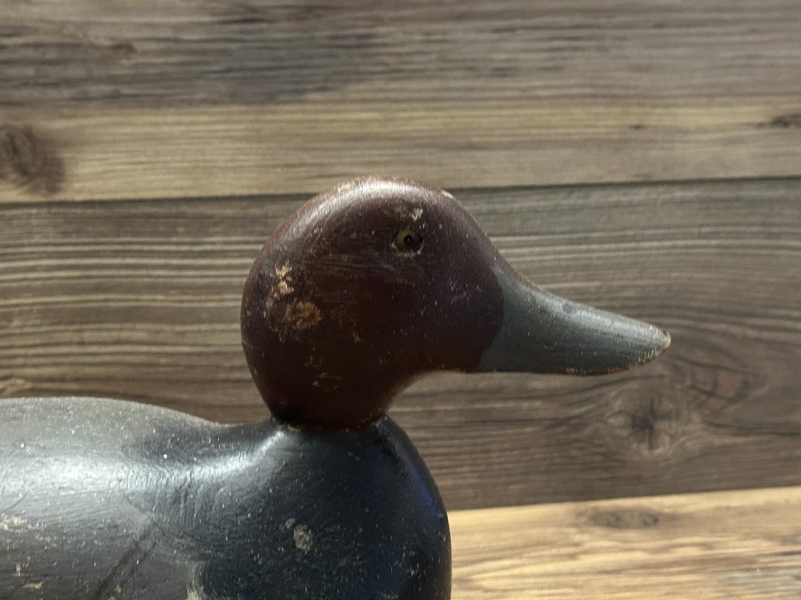 Antique Vintage Wood Duck Decoy **MASON** Redhead Drake --- Standard 6