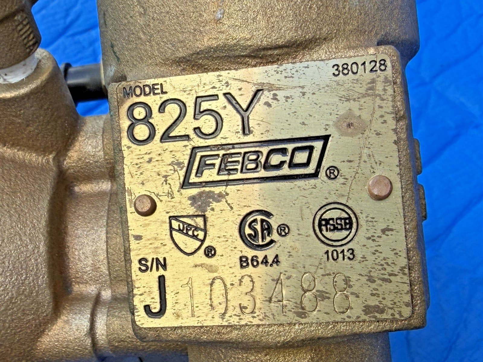 FEBCO 825Y Reduced Pressure Zone Backflow Preventer Assembly 6