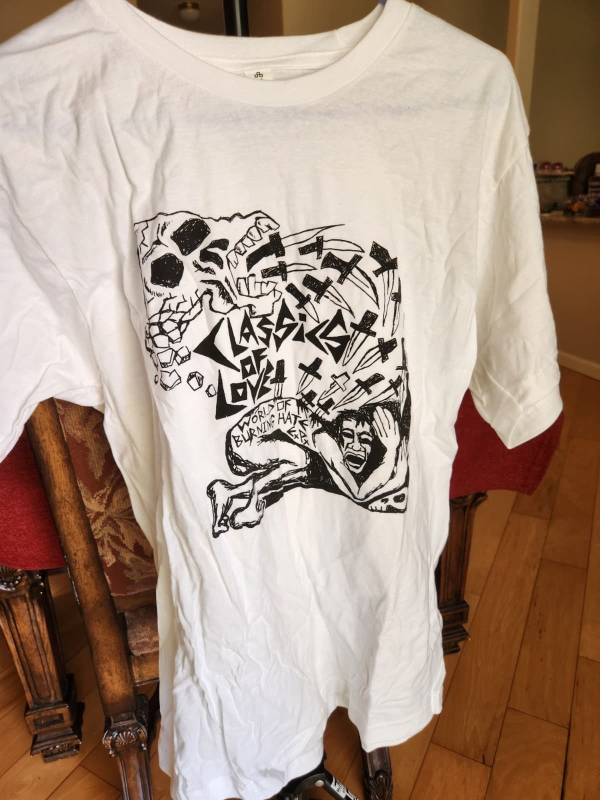 Classics Of Love – World Of Burning Hate T-shirt New Never Worn Size L ORIGINAL