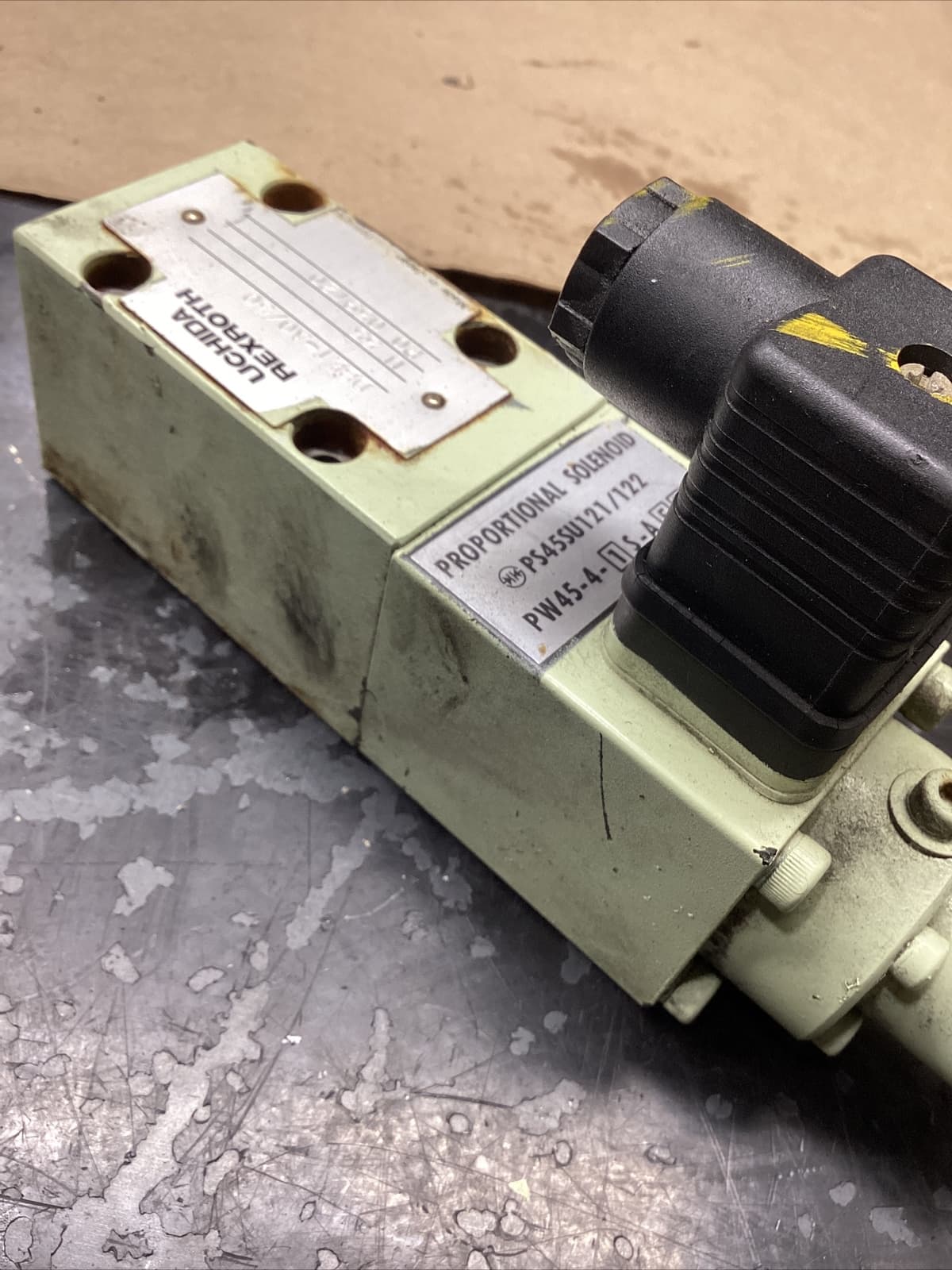 UCHIDA Rexroth Valve DBET-A0/50 PROPORTIONAL SOLENOID VALVE #715F39FML 5