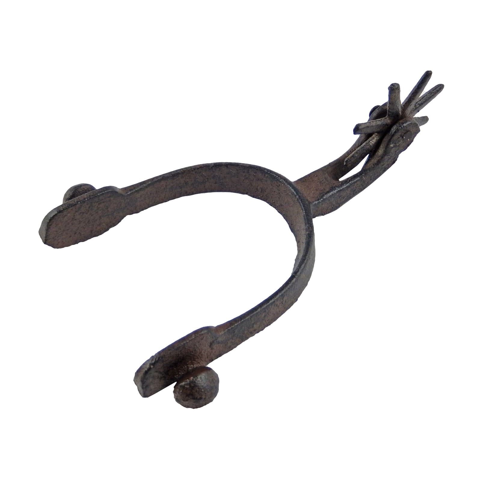 Cast Iron Metal Spur Western Rodeo Decor Rustic Antique Style Shelf Table Sitter 4