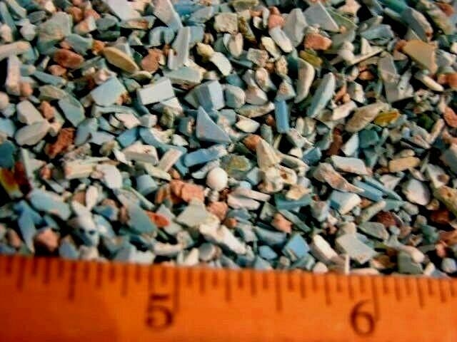 Turquoise old trimmings tiny pieces for inlay and craft use 1/8 pound lots 3