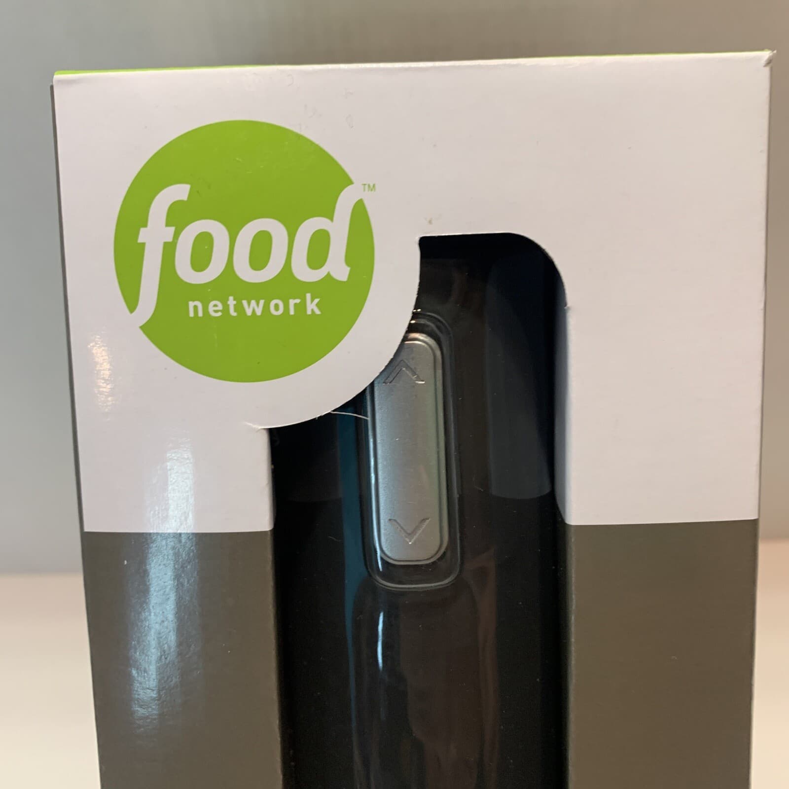 Food Network Electric Corkscrew New In Box With Storage Stand And Foil Cutter 2