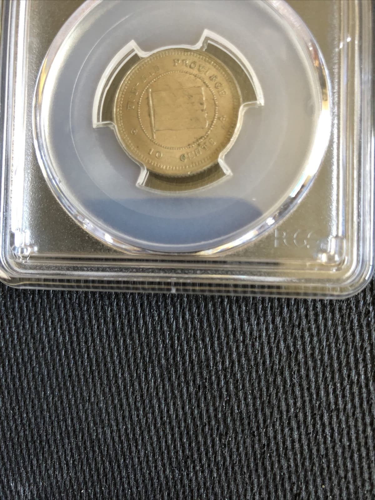 354 China Yunnan 1923 Copper-Nickel 10 Cents PCGS MS63  Y-486 3