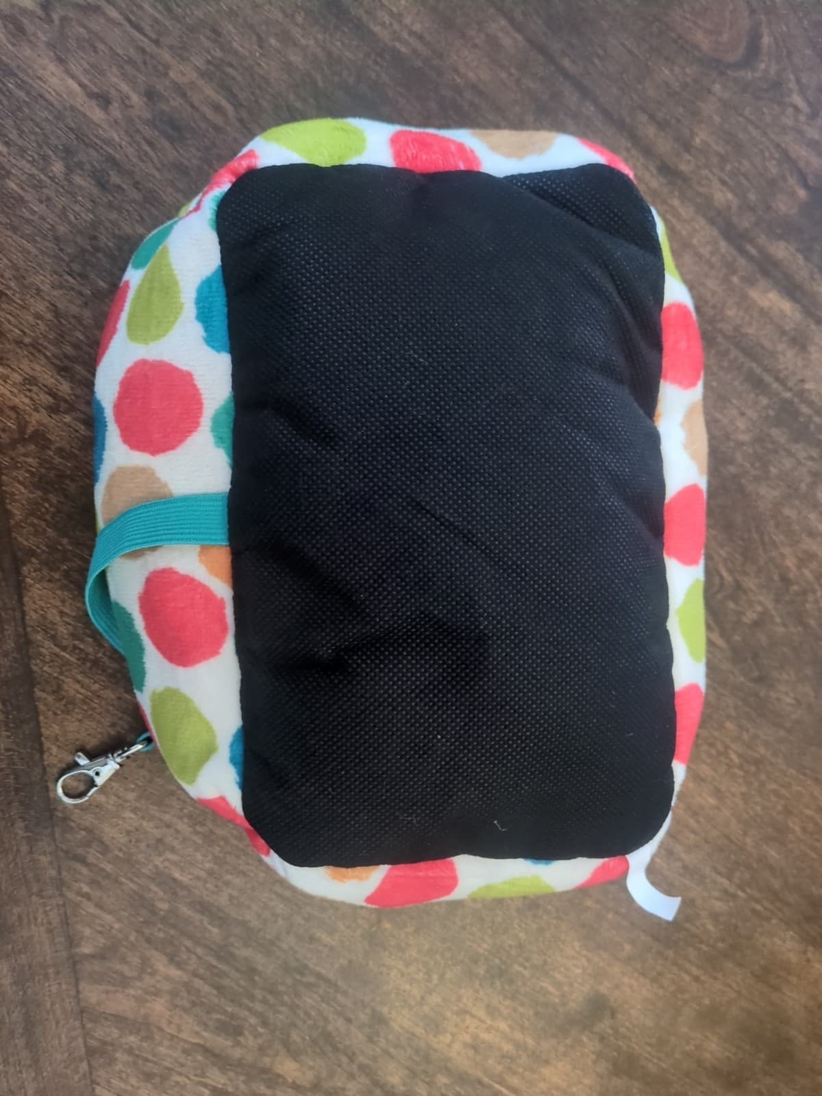 All Living Things Small Polka Dot Cuddler Bed For Ferrets & Guinea Pigs Fleece 2