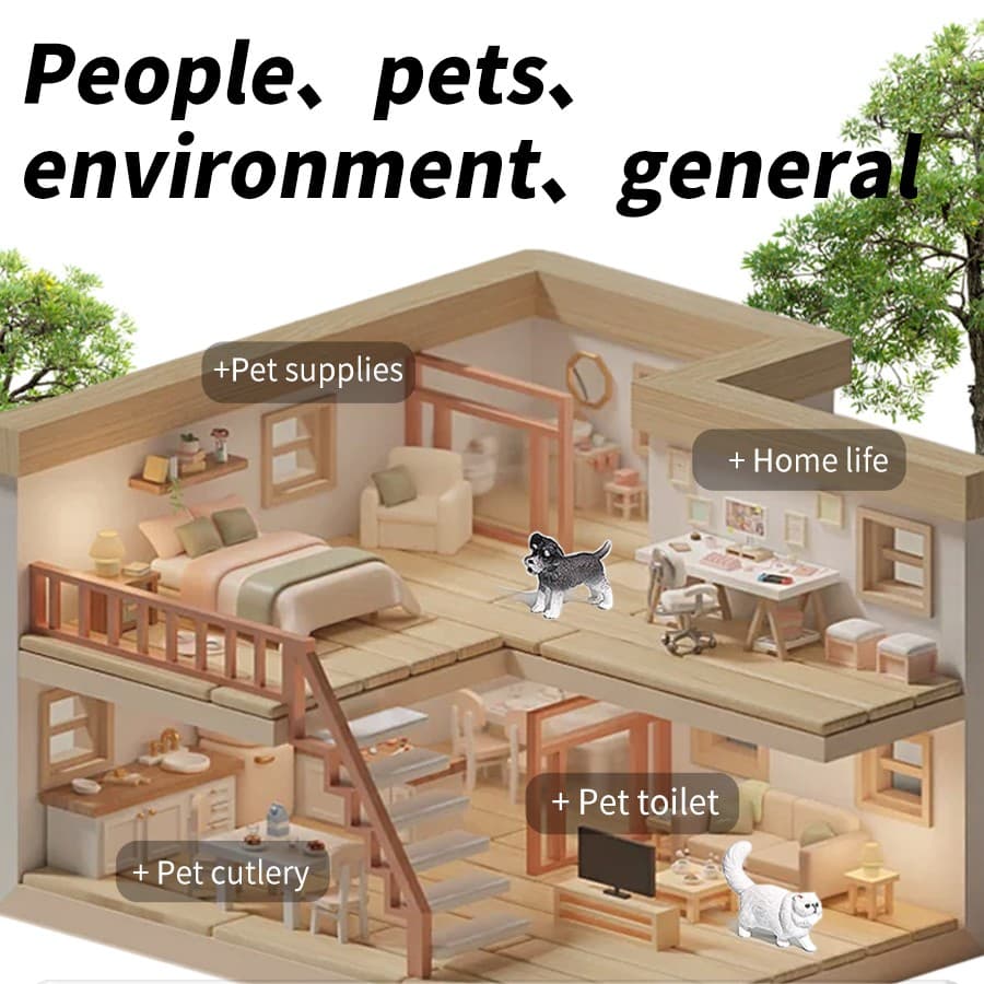 Pet Odor Eliminator Spray Dogs Cats Freshener Urine Poop Potty Deodorizer 17 oz 3