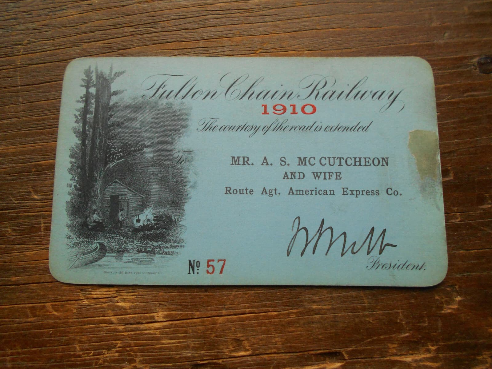  OLD FORGE NY= FULTON CHAIN   RAILWAY=ADIRONDACKS INLET NY  STEAMBOAT=NY PASSES 2