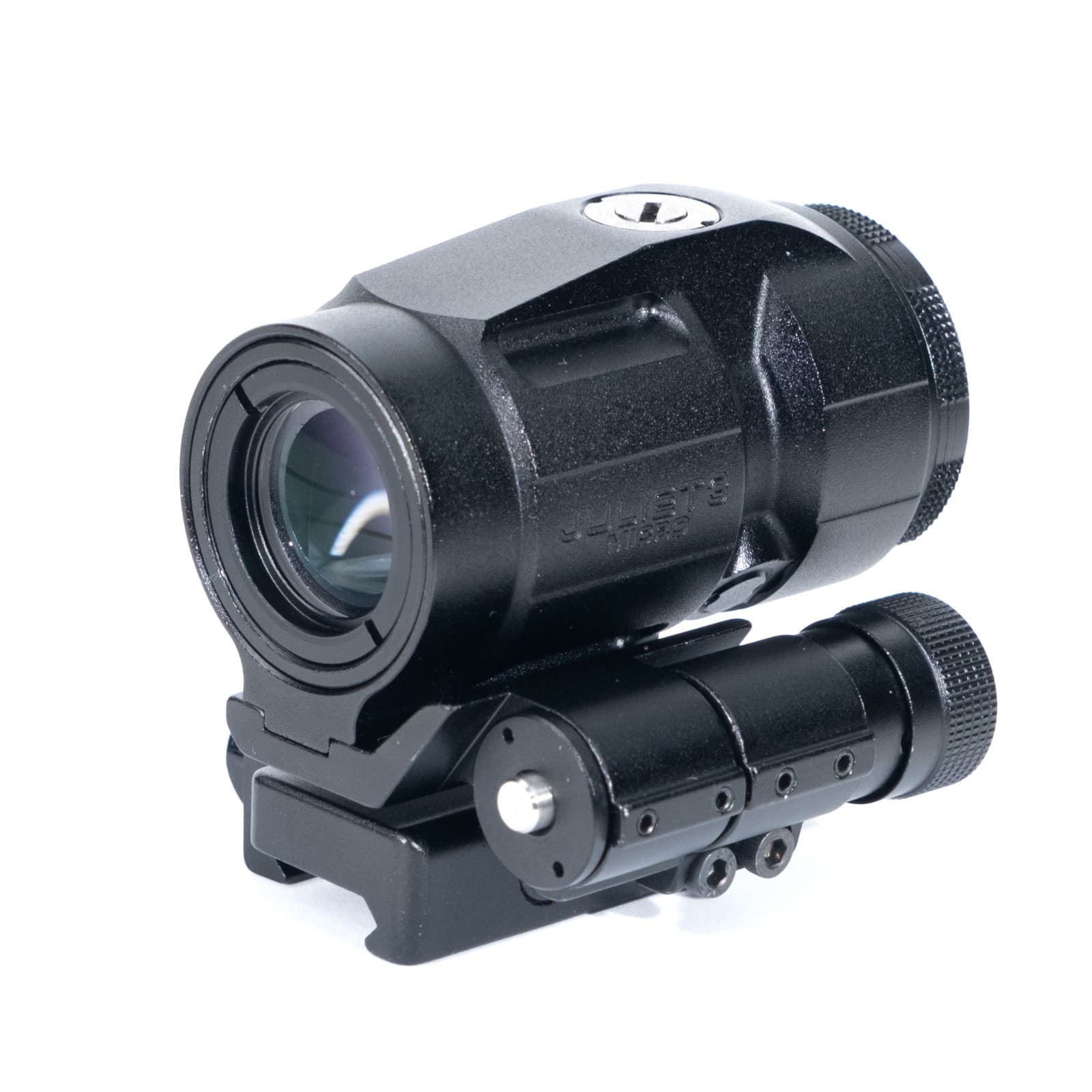 JULIET 3X Magnifier Scope Flip to Side QD Absolute Co-Witness Lower Third Mount 3