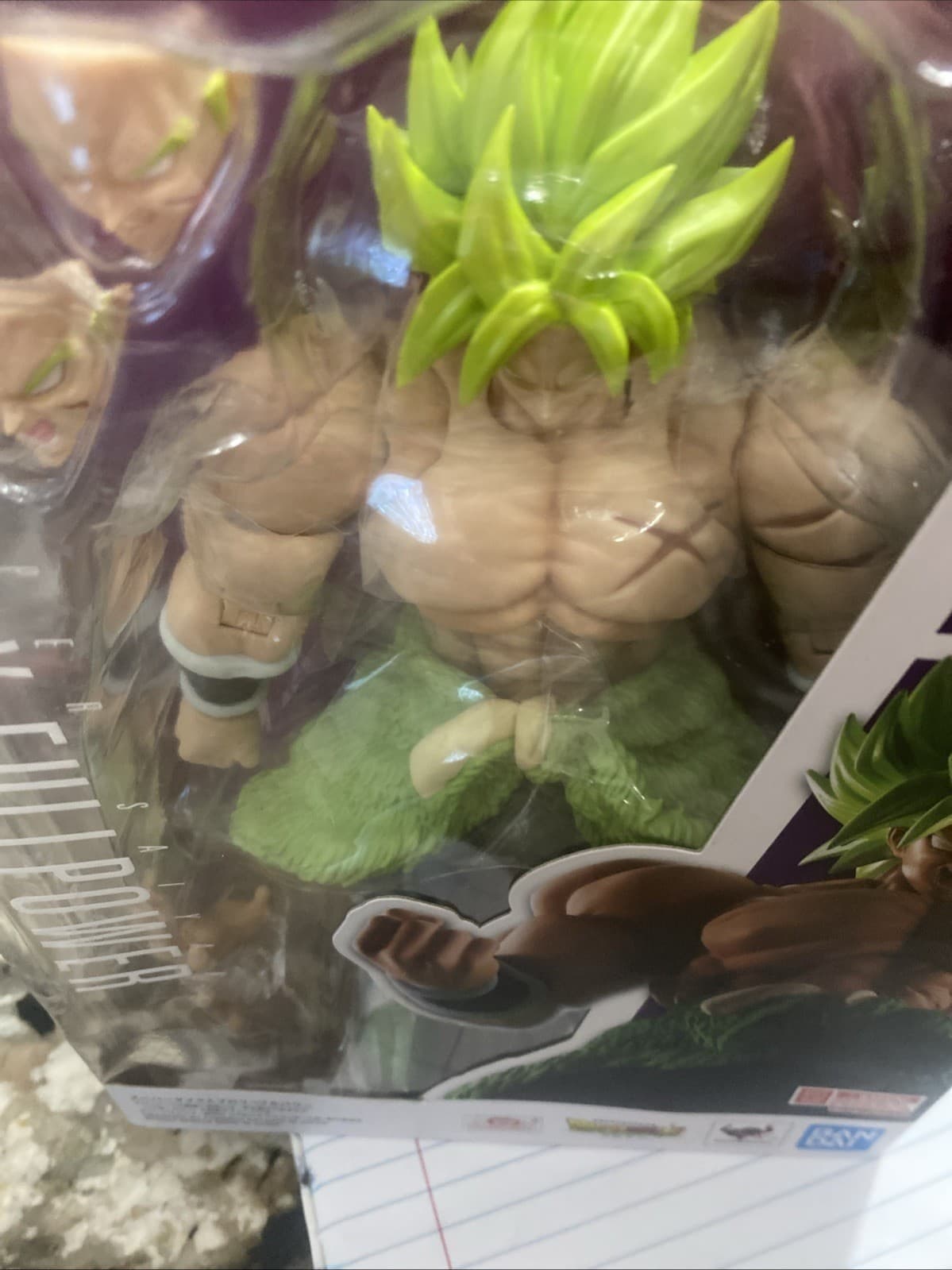 sh. figuarts super saiyan broly full power 4