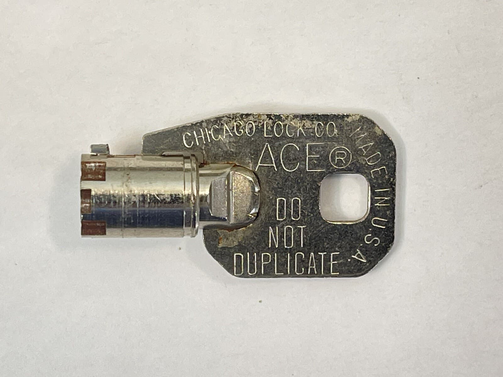 ACE MDK7068 KEY Chicago Lock Co Vending Laundry Machine cabinet coin box