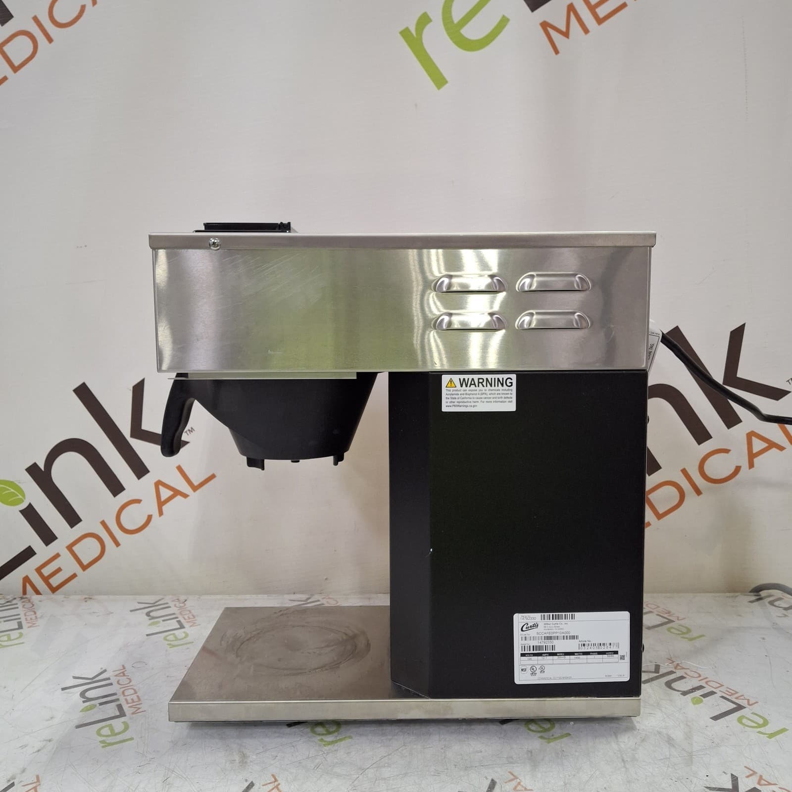 Curtis SCCAFE0PP10A000 Coffee Brewer 4