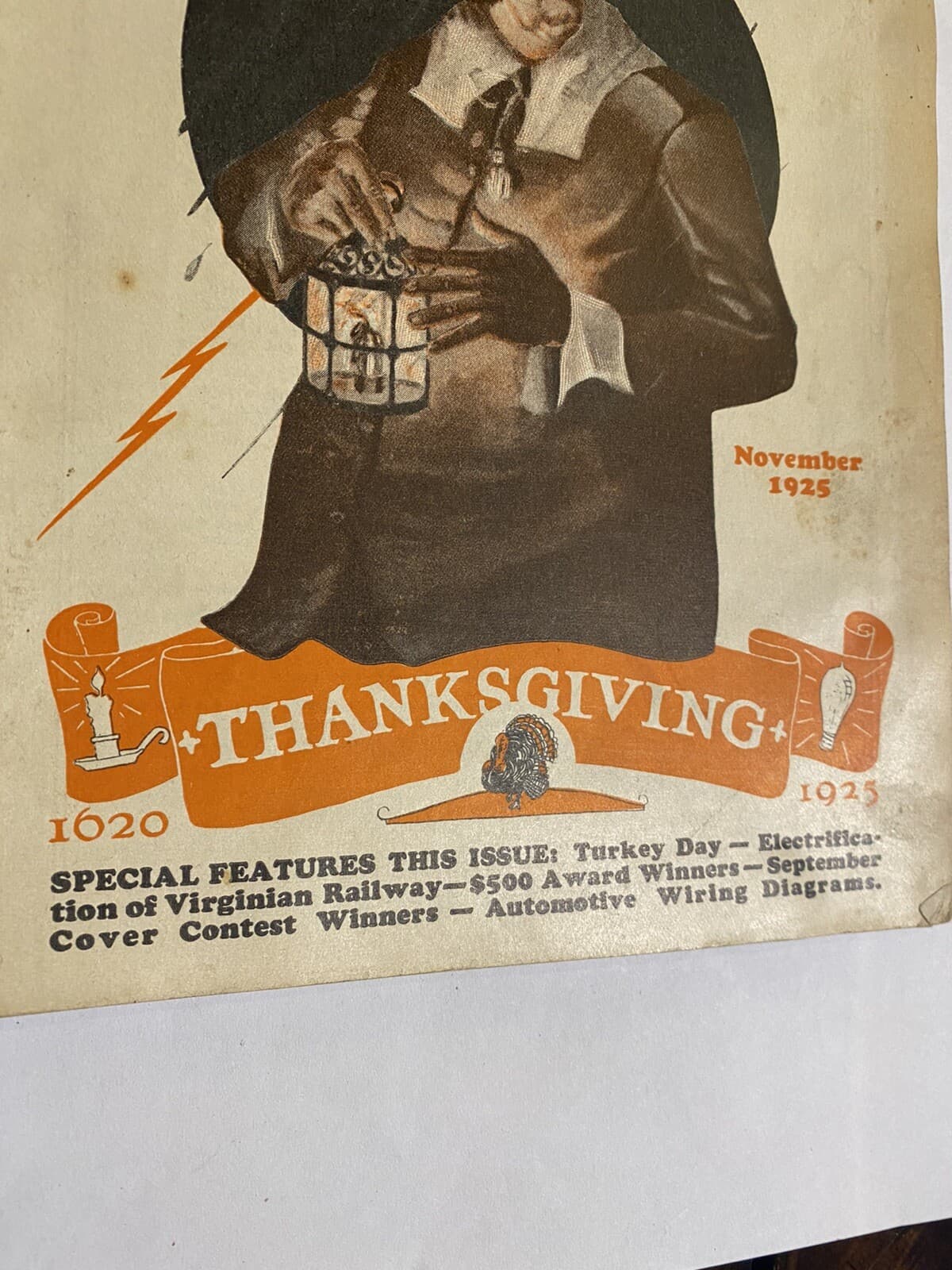 1925 Chicago Engineering Works Review, Thanksgiving Editon - w WESTINGHOUSE AD 2