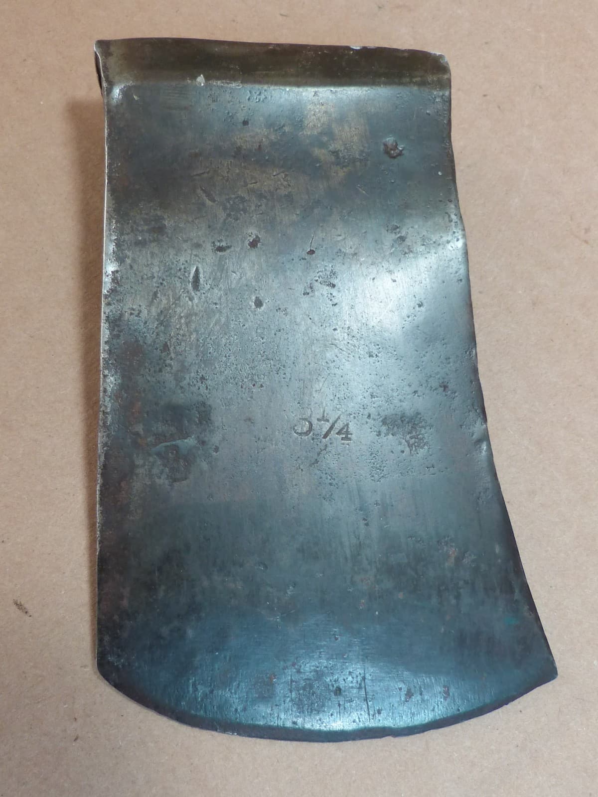 Vtg 3 1/4lb  Axe found in Maine marked S 31 (1931) Spiller -Emerson & Stevens ? 4