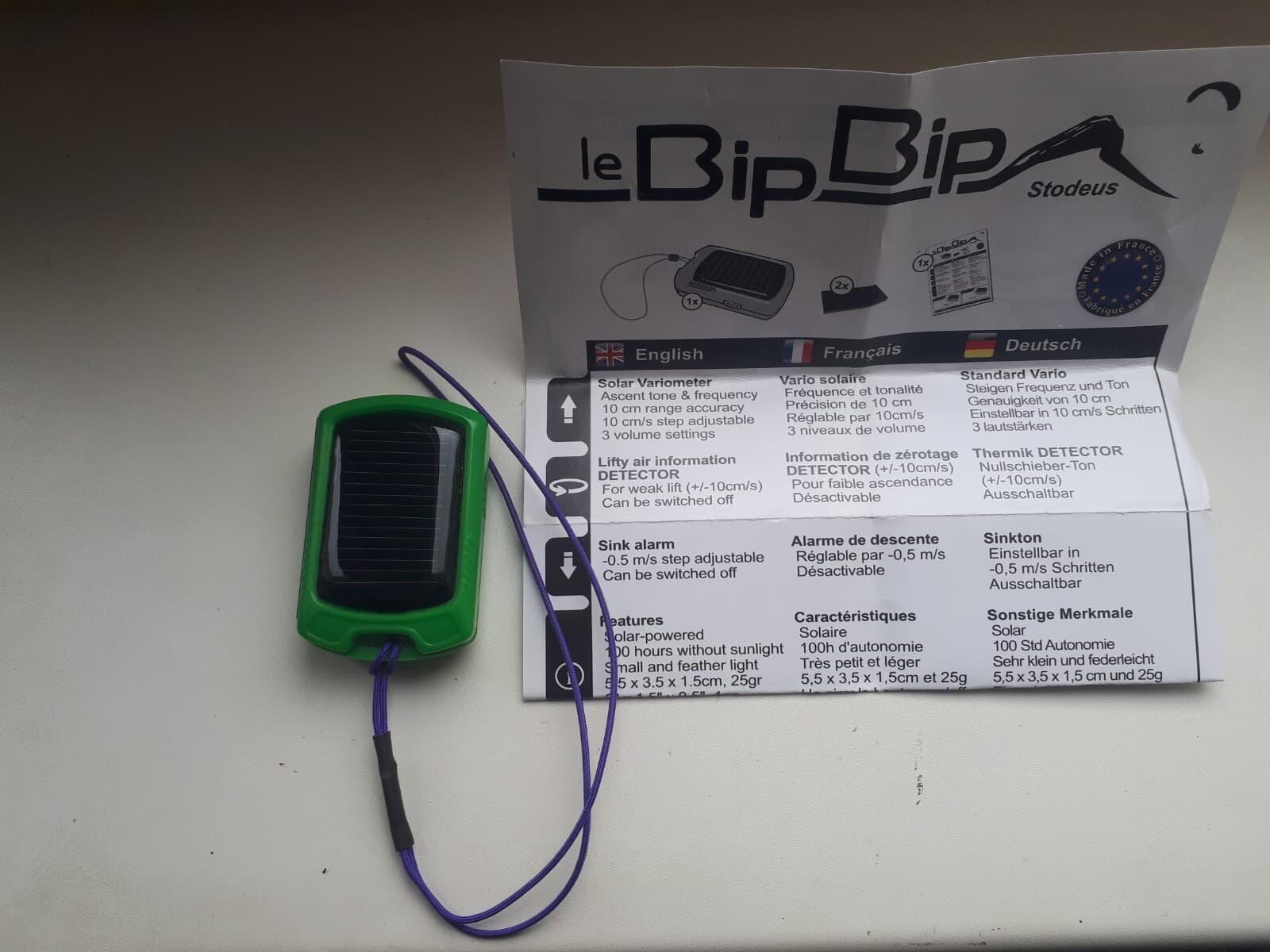 Solar Audio Variometer Le Bip Bip
