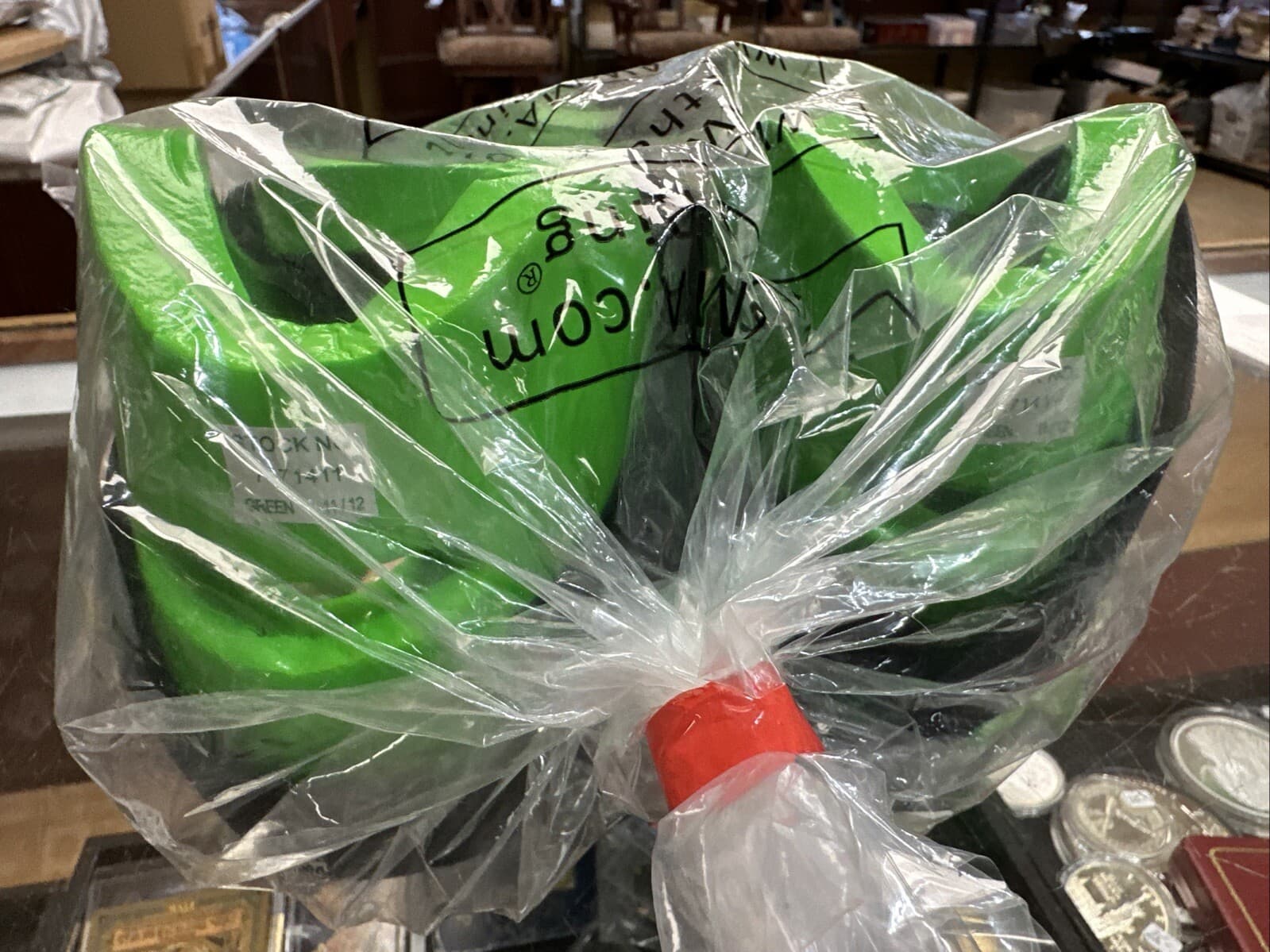 NEW Lightning Sparring Boots Proforce Karate Taekwondo Green Sz 11/12 FRESH 4