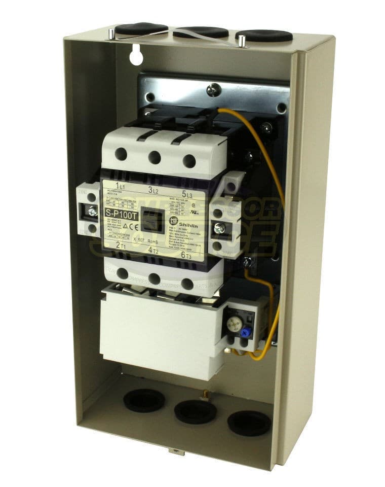 30 HP 3 Phase 230 Volt Magnetic Starter 100 Amp Motor Control MS-P100T 3
