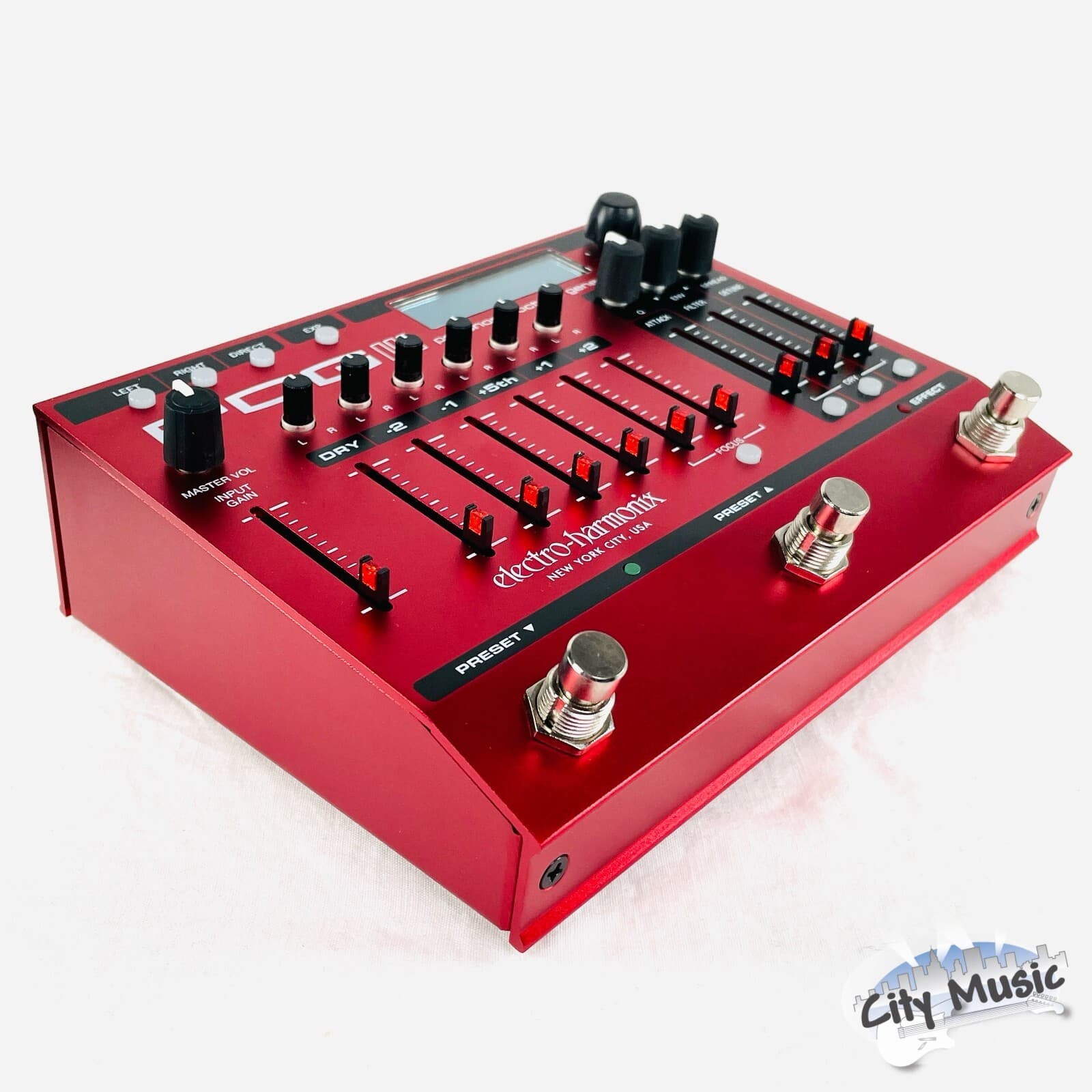 Used Electro-Harmonix EHX POG 3 Polyphonic Octave Generator Guitar Pedal POG3 2