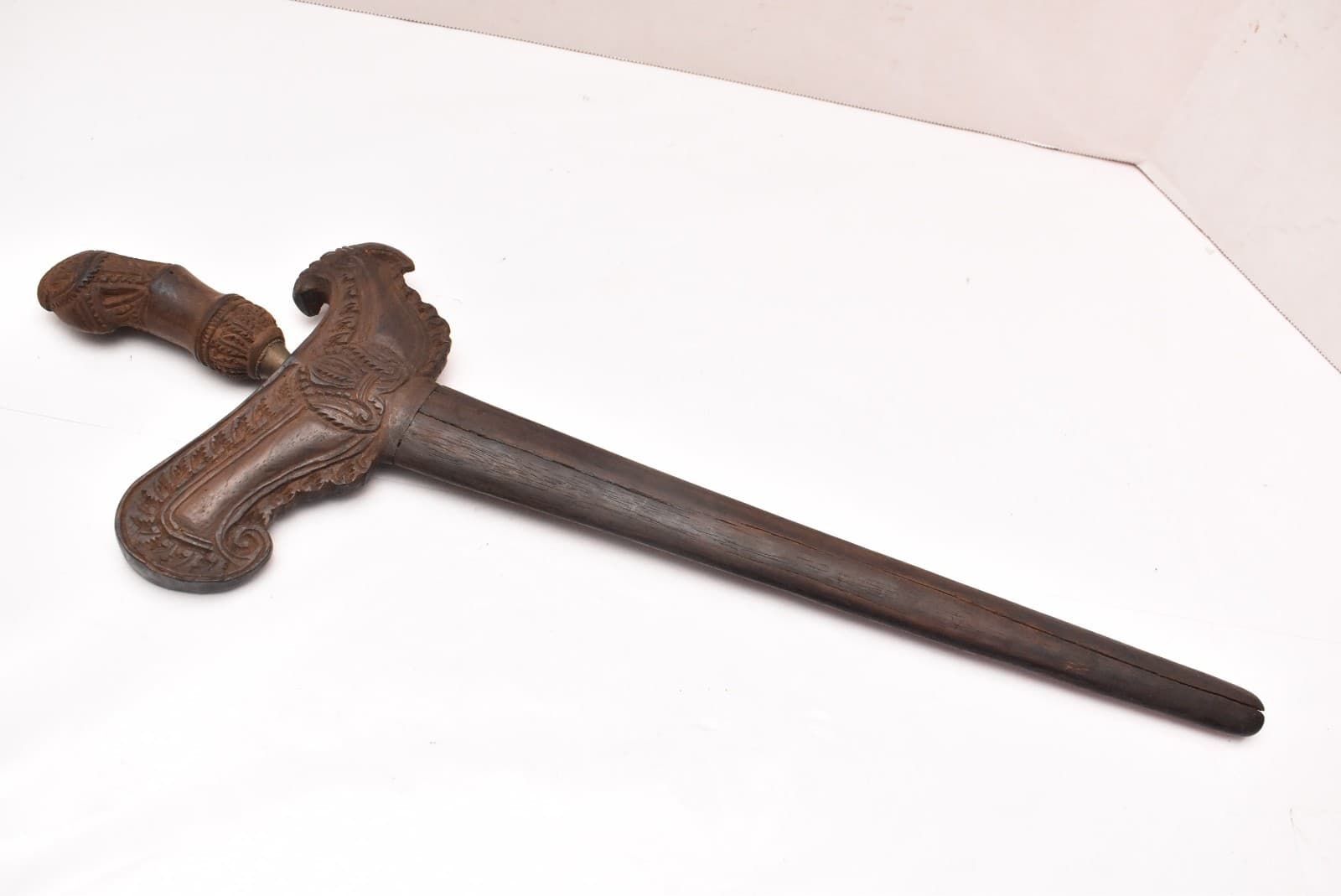 Large Keris/kris/kriss Sword/dagger Bali Indonesia Antique Knife 22" long OLD 6