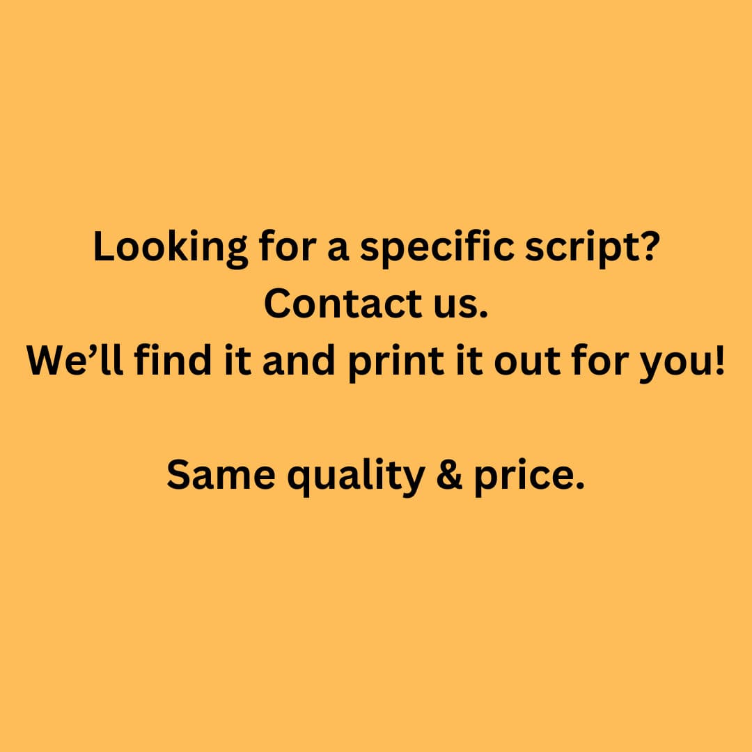 Everything Everywhere All At Once Movie Script Screenplay Gift for Film Buffs  4