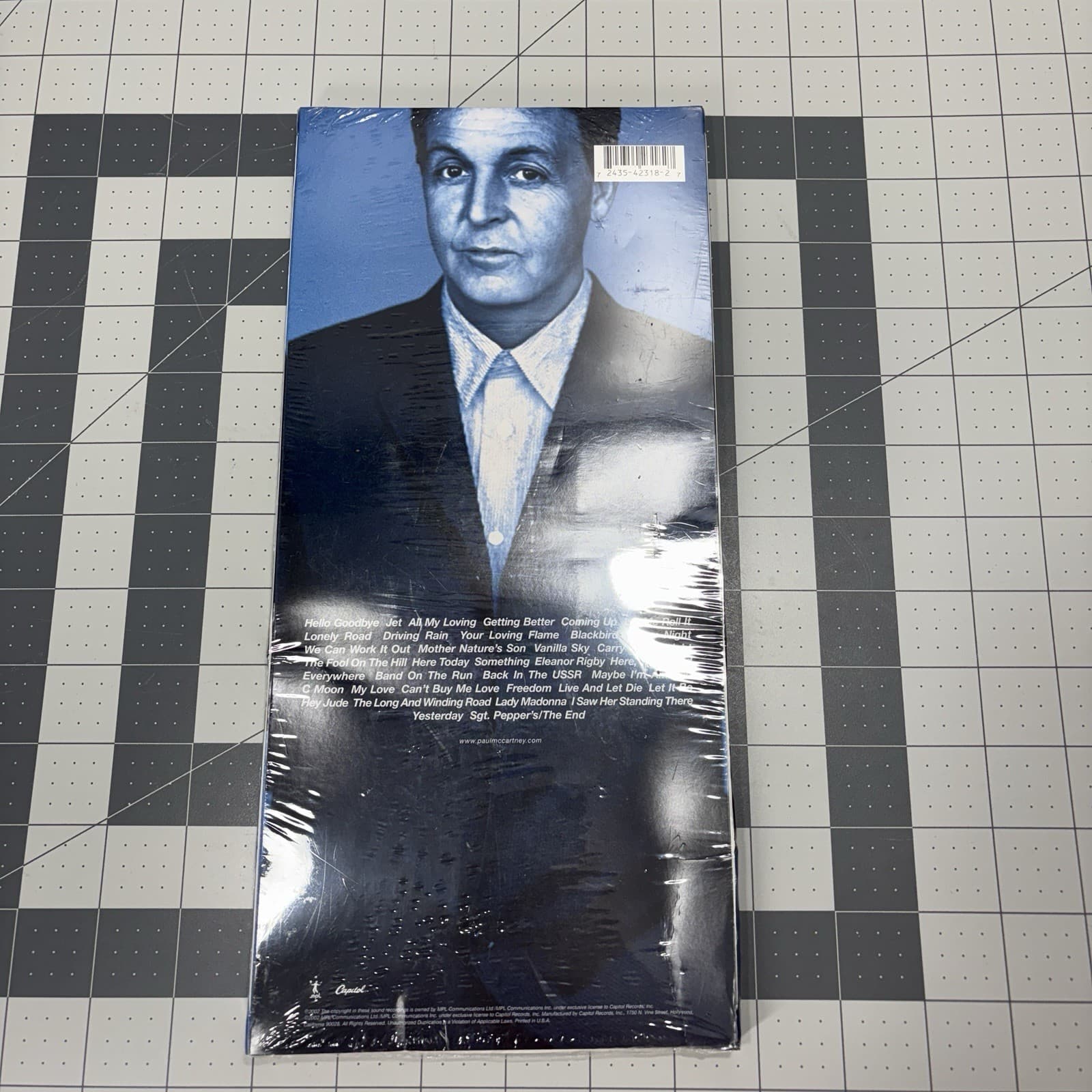 Paul McCartney Back In The U.S. Tour 2-CD Set w/ Collectors Book Sealed Long Box 3