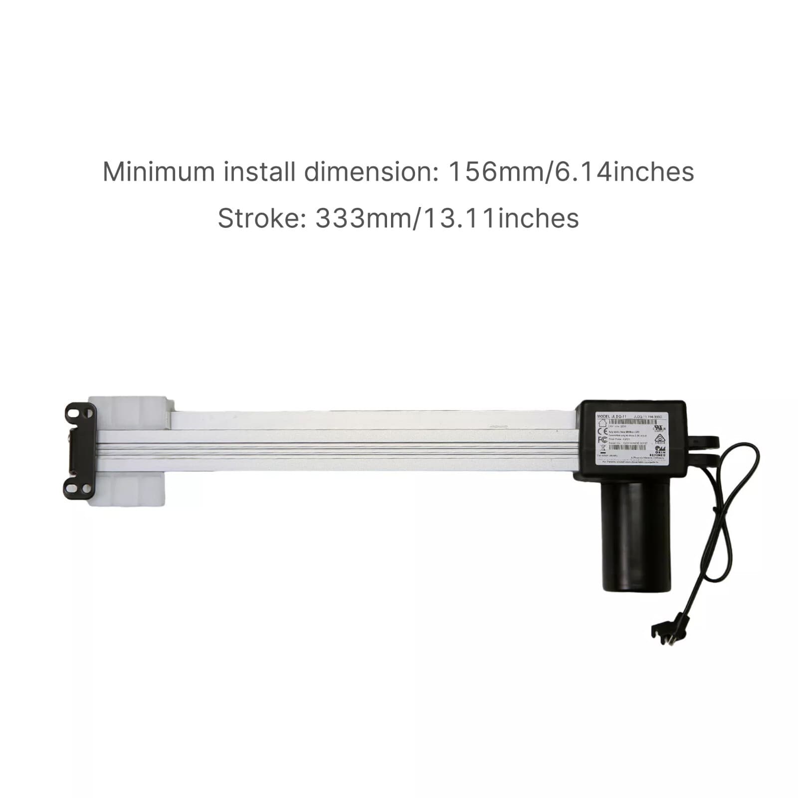 JLDQ.11.156.333D Okin Motor Linear Actuator for Power Recliner Couch Lift Chairs
