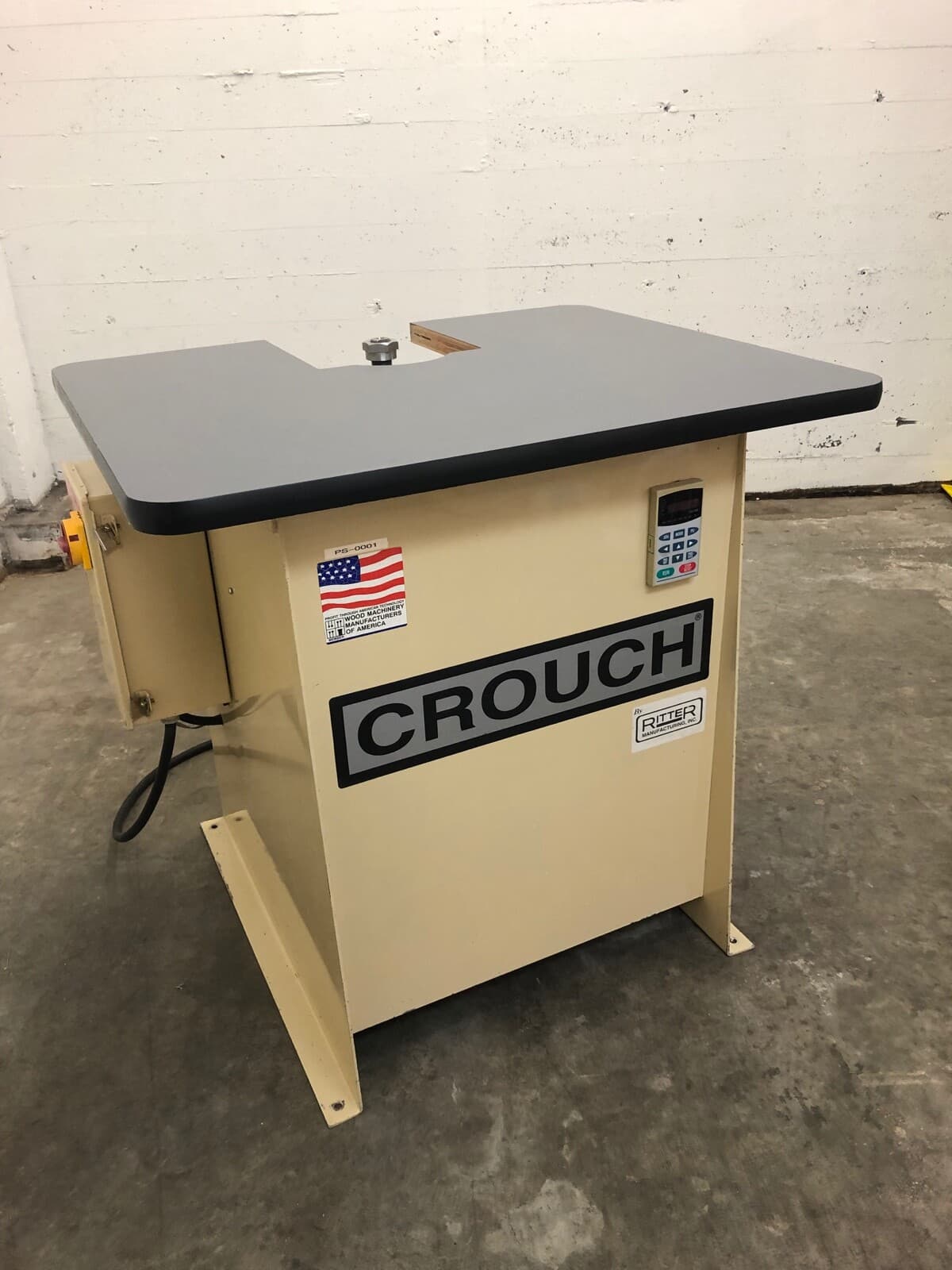 2003 RITTER / CROUCH CR CR354 PROFILE SANDER / INVERTER CONTROLLED VARIABLE SPD. 5