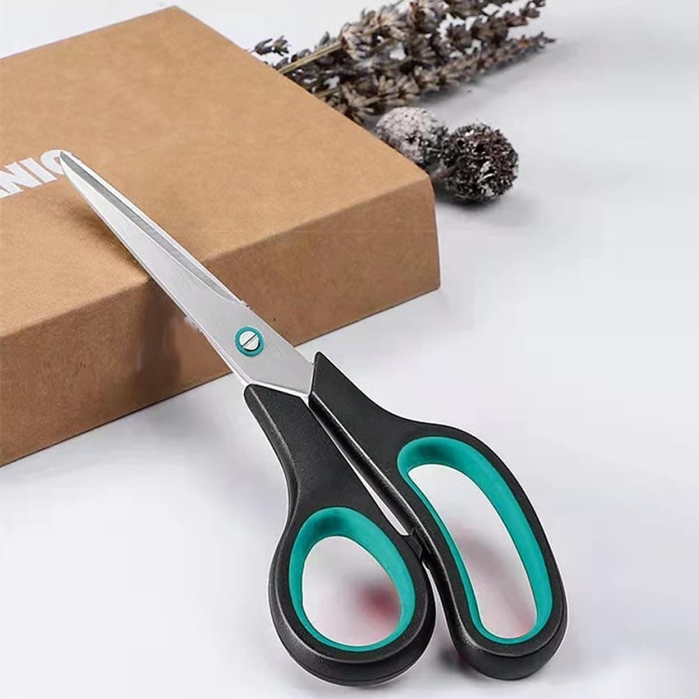 Scissors 1 or 2 Pack 7.5 inch Scissors for Office and Home, Scissors All Purpose 6