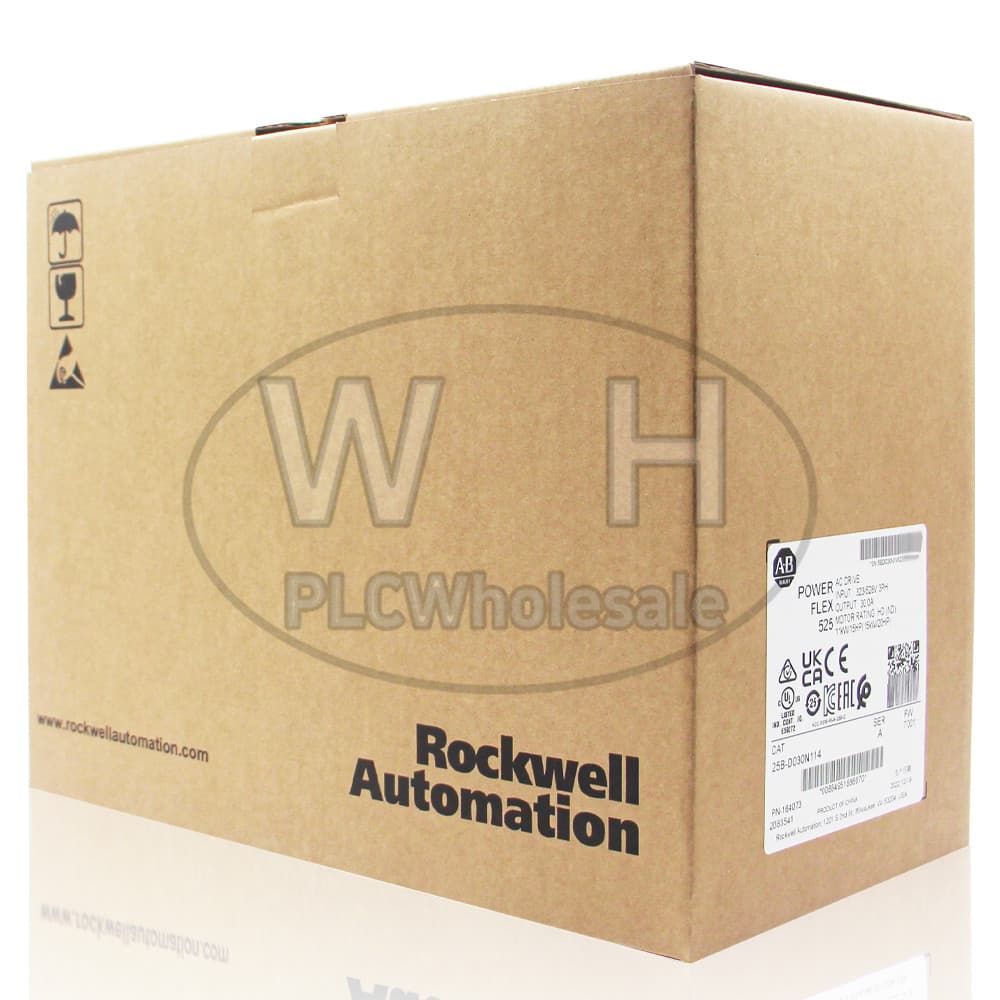Allen-Bradley25B-D030N114PowerFlex 525 15kW (20Hp) AC Drive Variable Frequency 6