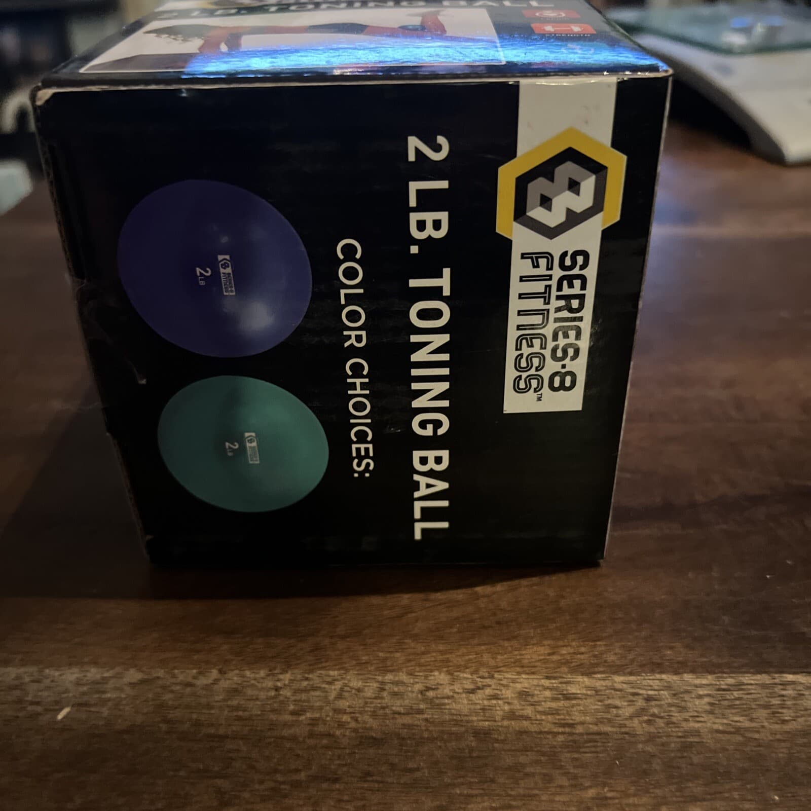 Series 8 Fitness 2 lb Toning Ball Green Exercise Workout New In Box Strengthen 6