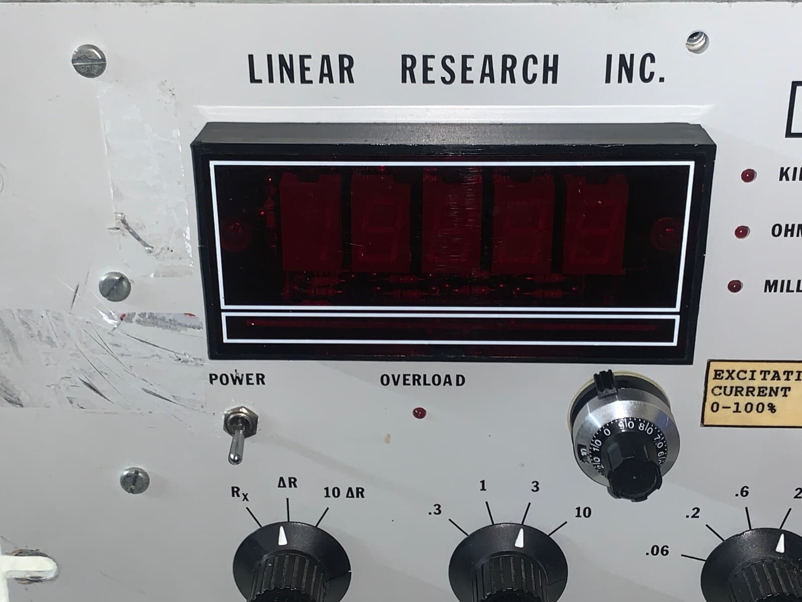 Linear Research Inc. LR-400 Four-Wire AC Resistance Bridge 4