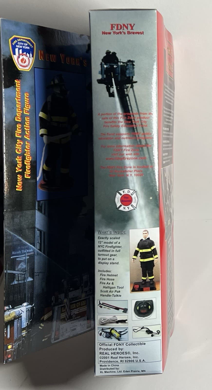 Fire Zone FDNY 12” Firefighter Figure NEW/VHTF 4