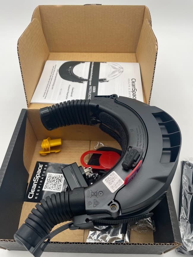 CleanSpace Respirator CleanSpace 2  Power Unit PAF-2034 New Bad battery 6