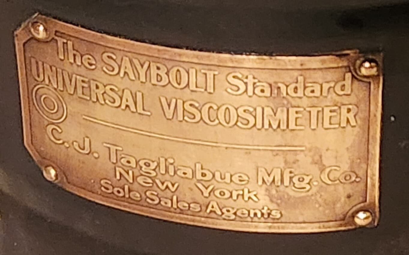 Museum Piece Antique 1914 Saybolt Standard Universal Oil Viscosimeter Steampunk  2