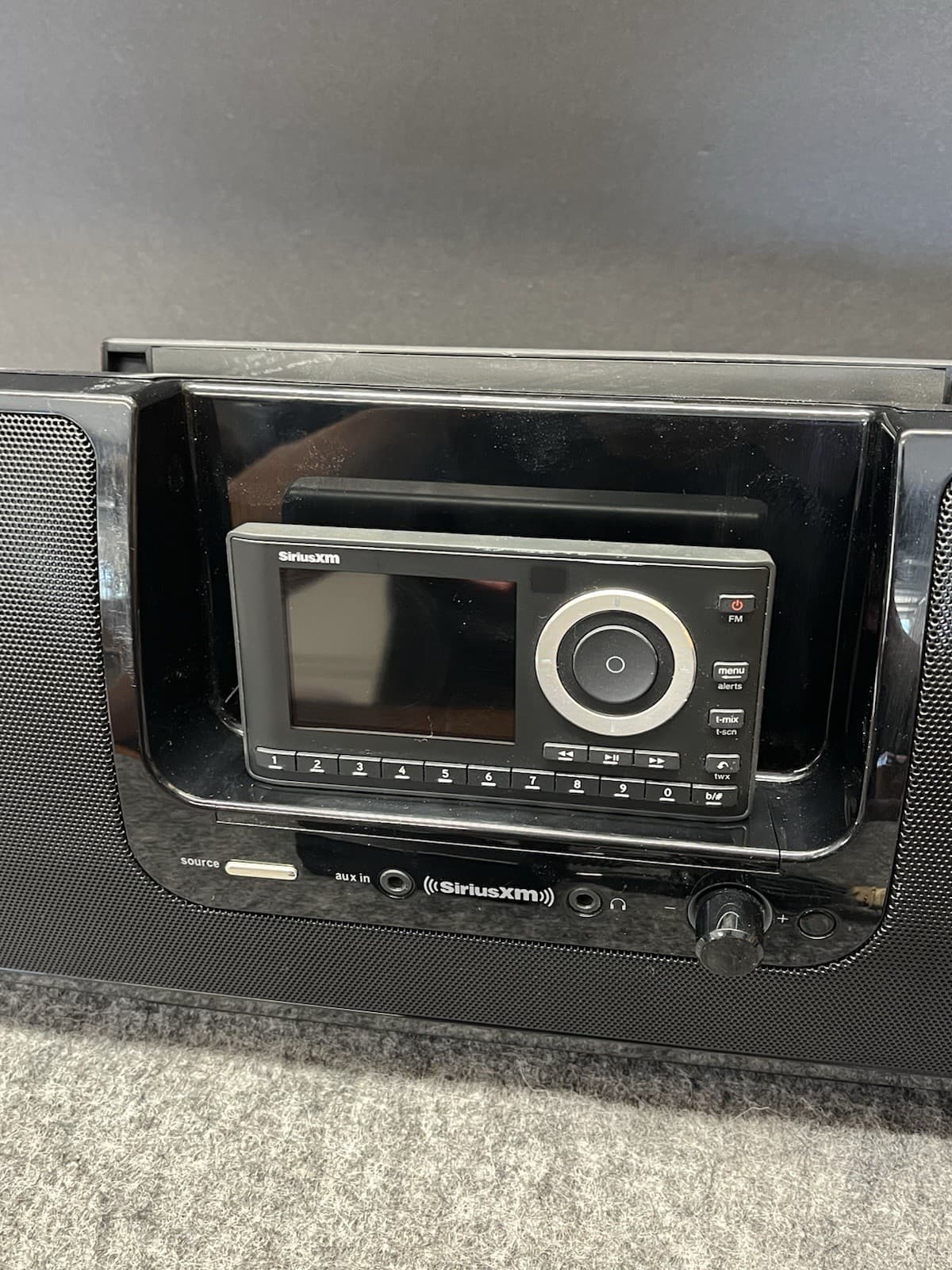 SiriusXM SXSD2 Portable Speaker Dock Audio System No Antenna Or Remote - Tested 3